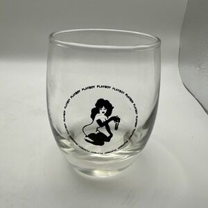 Playboy Club Bunny Vintage Cocktail Glass 8oz From The 70's Great Shape!